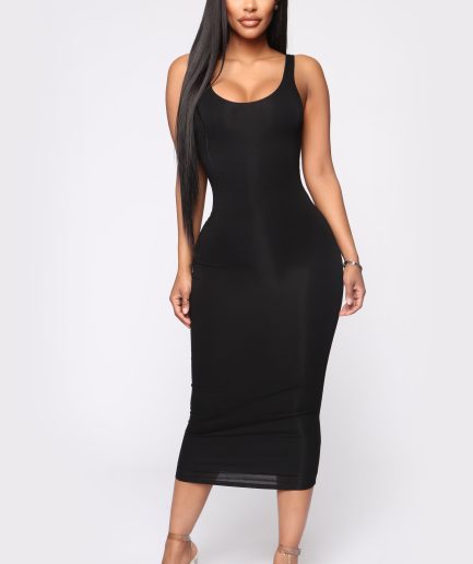 Your Needs Met Dress - Black